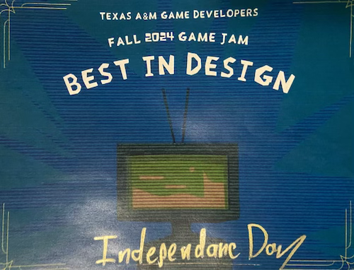 Fall 2024 Best in Game Design